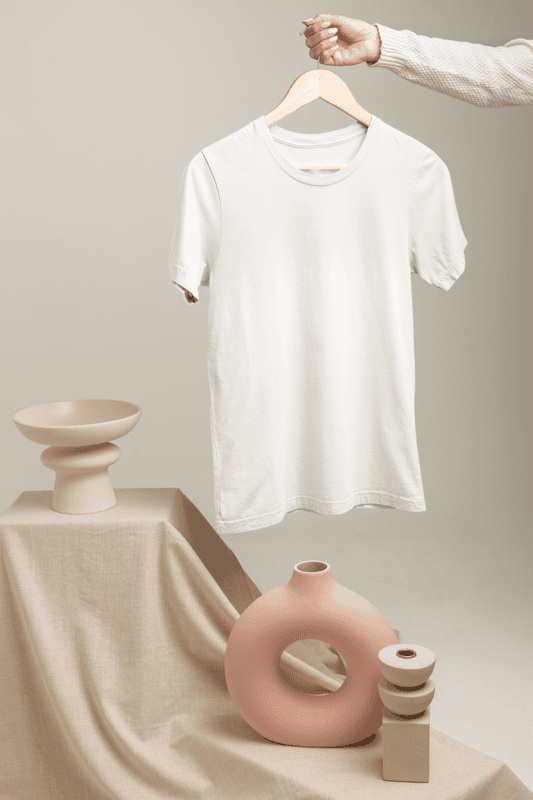 Round Neck Drop Shoulder Round Neck Drop Shoulder