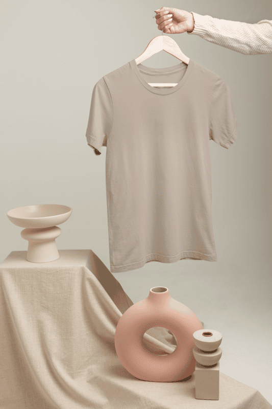 Round Neck Drop Shoulder Round Neck Drop Shoulder