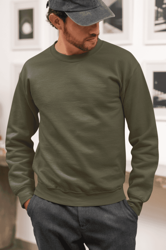Crewneck Sweatshirt - 300 Gsm Crewneck Sweatshirt - 300 Gsm