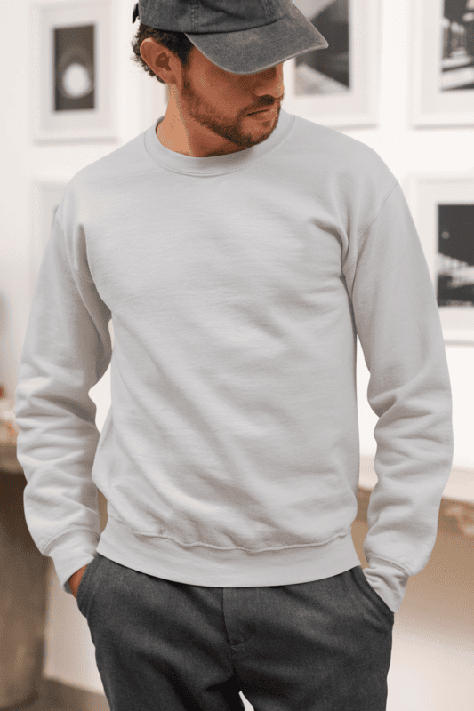 Crewneck Sweatshirt - 300 Gsm Crewneck Sweatshirt - 300 Gsm