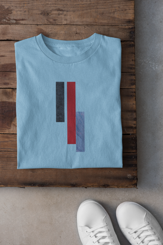 Mparel Abstract Graphic Unisex T-Shirt – Ocean Blue Mparel Abstract Graphic Unisex T-Shirt – Ocean Blue