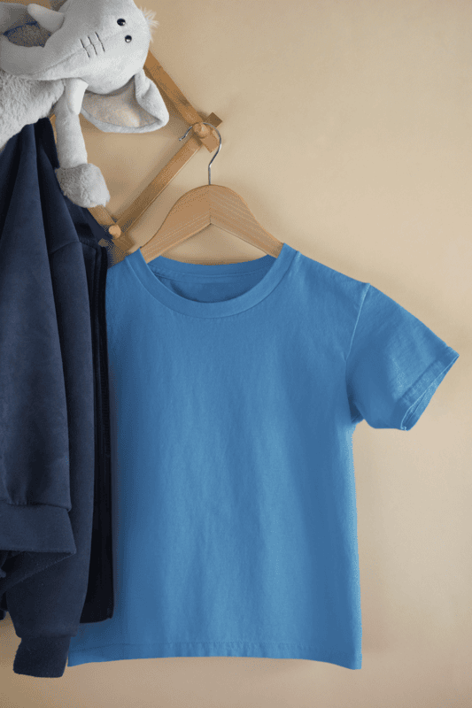 Kids Round Neck Half Sleeve - 160 Gsm