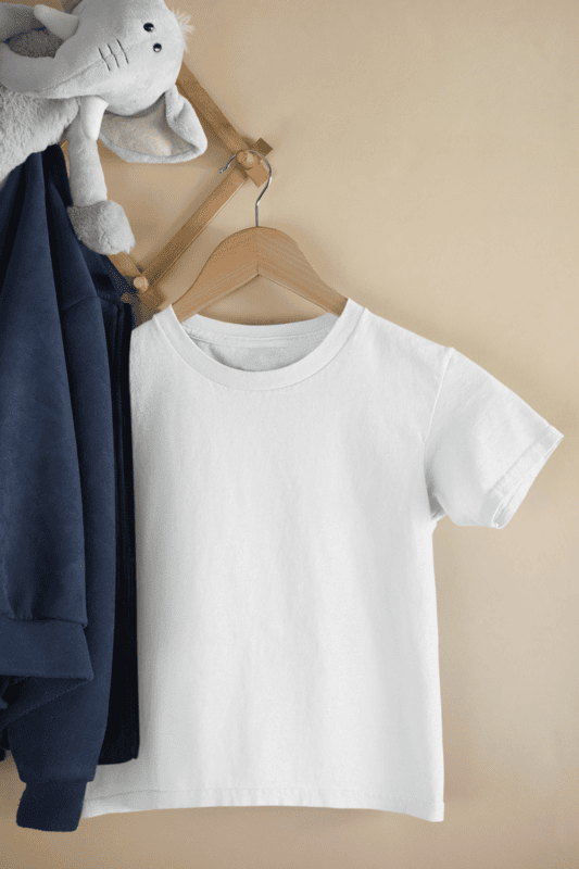 Kids Round Neck Half Sleeve - 160 Gsm