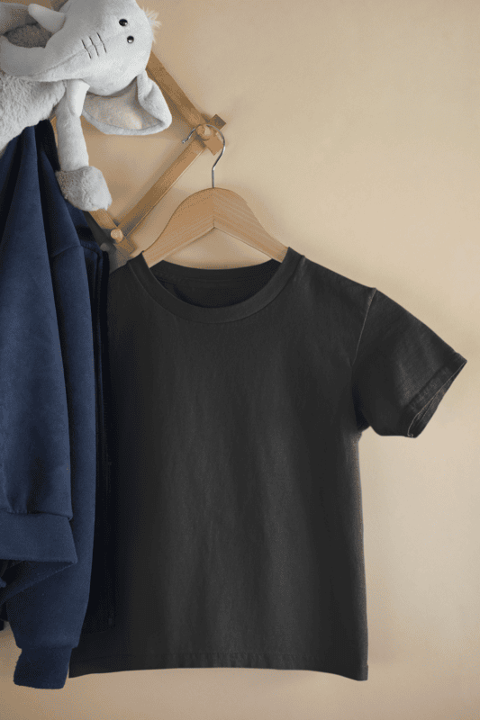 Kids Round Neck Half Sleeve - 160 Gsm