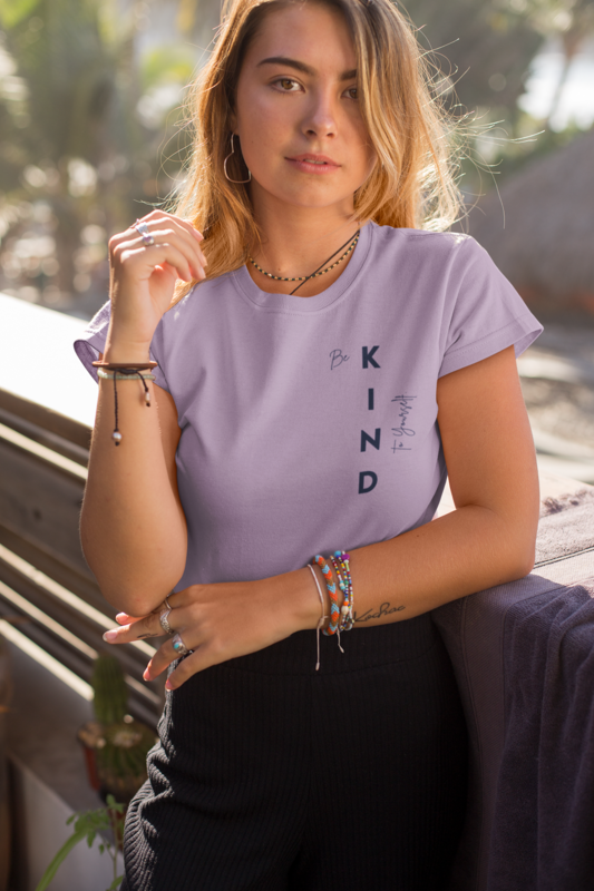 Lilac Round Neck Half Sleeve T-Shirt Lilac Round Neck Half Sleeve T-Shirt
