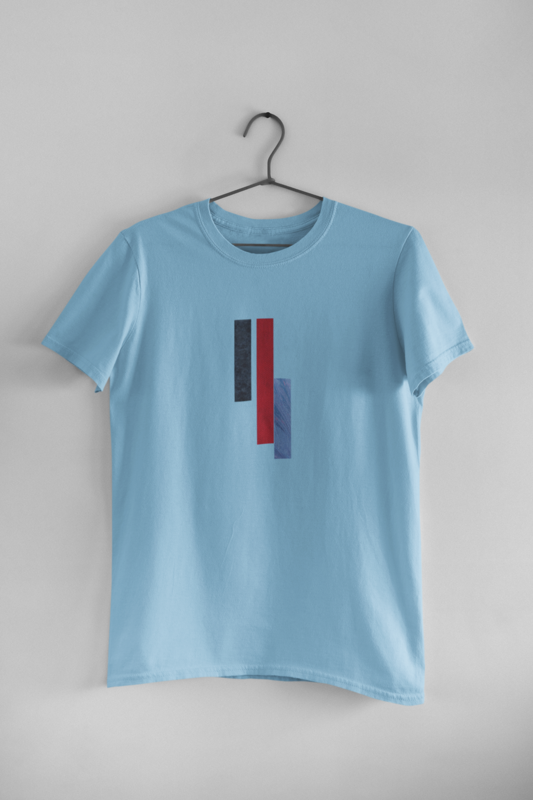 Mparel Abstract Graphic Unisex T-Shirt – Ocean Blue Mparel Abstract Graphic Unisex T-Shirt – Ocean Blue