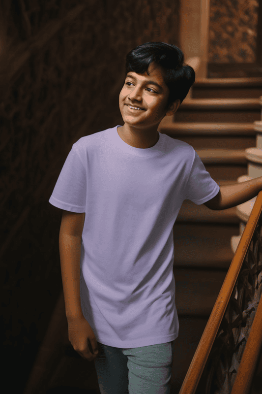 Kids Round Neck Half Sleeve - 160 Gsm