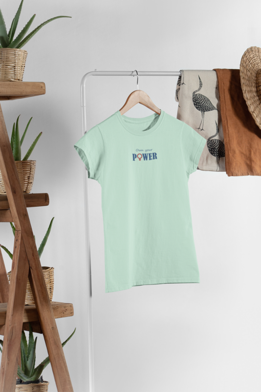 Mint Green Round Neck T-shirt Mint Green Round Neck T-shirt