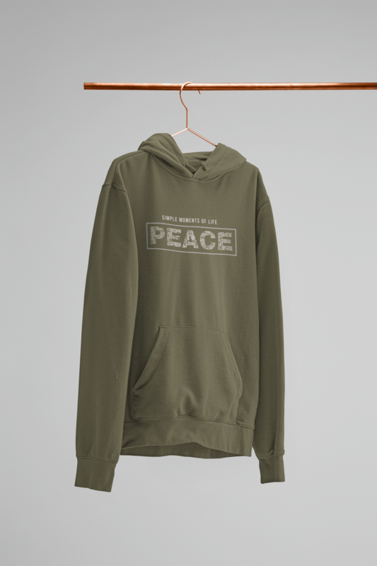 Mparel "Peace" Minimalist Pullover Hoodie Mparel "Peace" Minimalist Pullover Hoodie