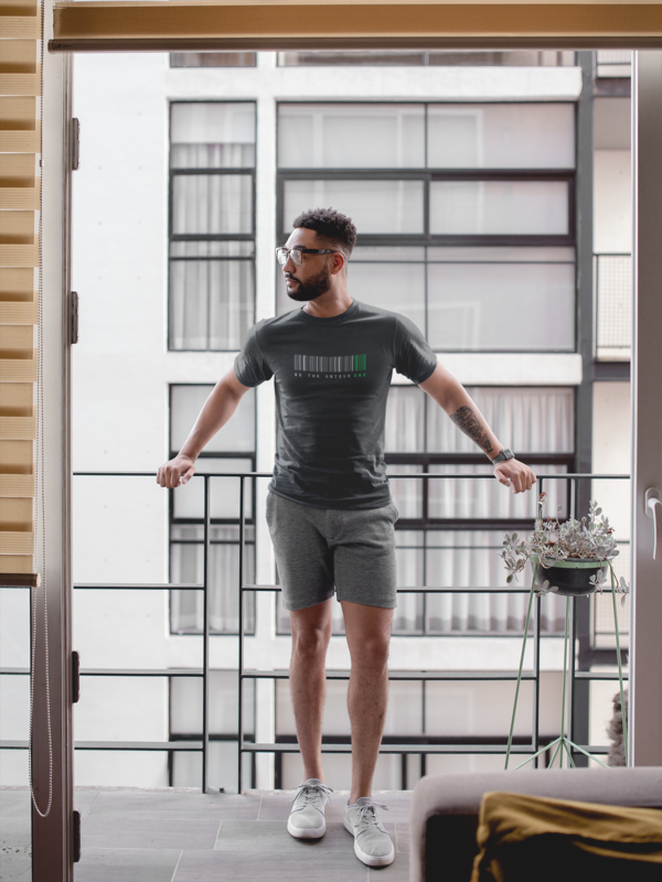 "Be the Unique One" Printed Men’s T-shirt "Be the Unique One" Printed Men’s T-shirt