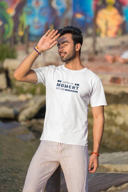 Men White Platinum Tshirt Men White Platinum Tshirt