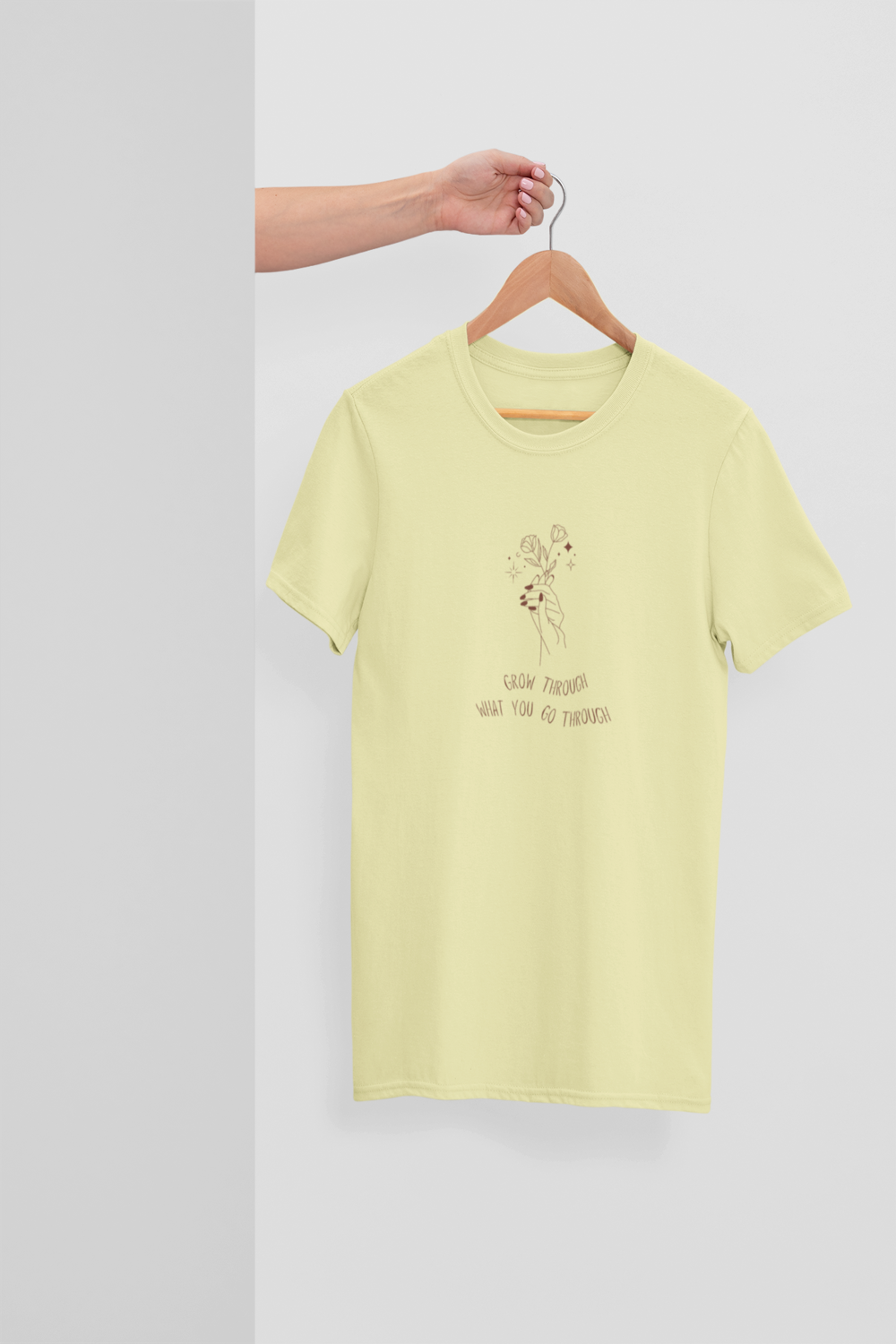 Grow Through What You Go Through – Women's Inspirational T-Shirt Grow Through What You Go Through – Women's Inspirational T-Shirt
