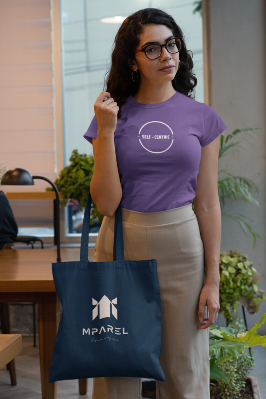 Purple Round Neck T-shirt Purple Round Neck T-shirt