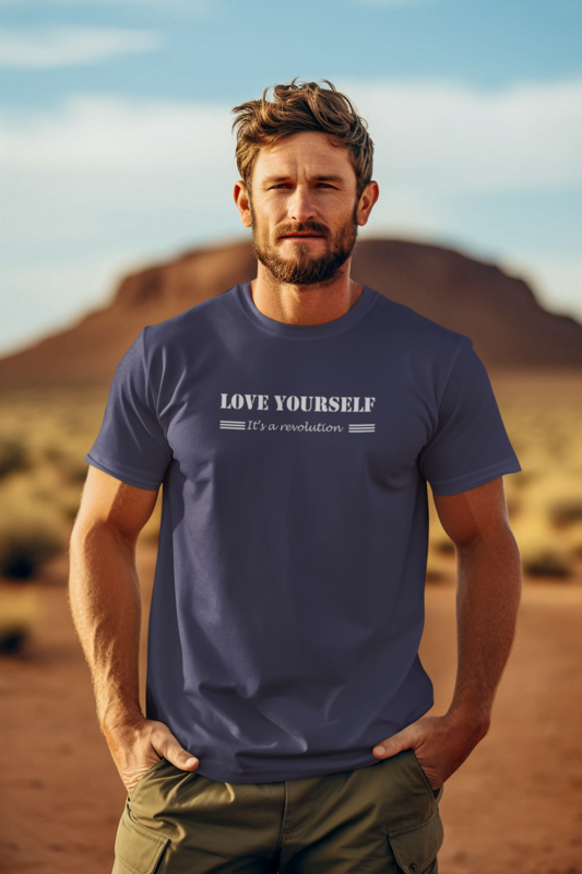Navy Blue Men Platinum Tshirt Navy Blue Men Platinum Tshirt